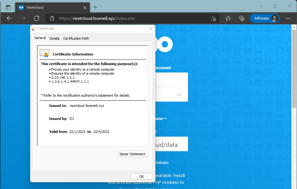 Install Nextcloud 23 with Collabora and HPB on Debian 11 natively