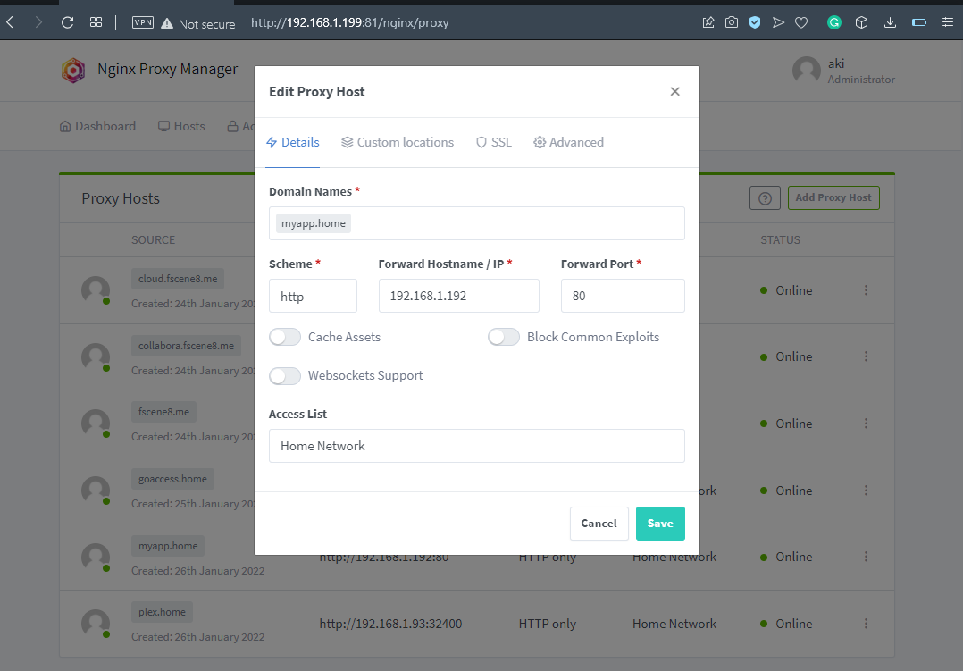 Nginx Proxy Manager, A Reverse Proxy Management System