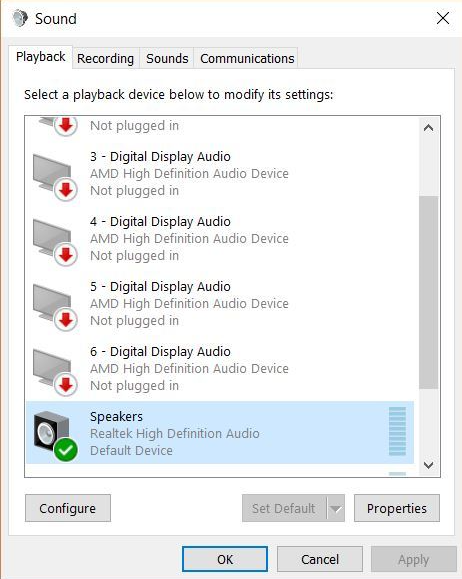 Digital display audio discount amd